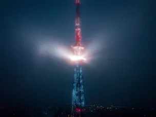 Световая открытка к заплыву X-WATERS Волга 2026 появится на нижегородской телебашне